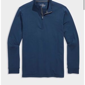 Vineyard Vines Navy Performance Quarter-Zip Pullover